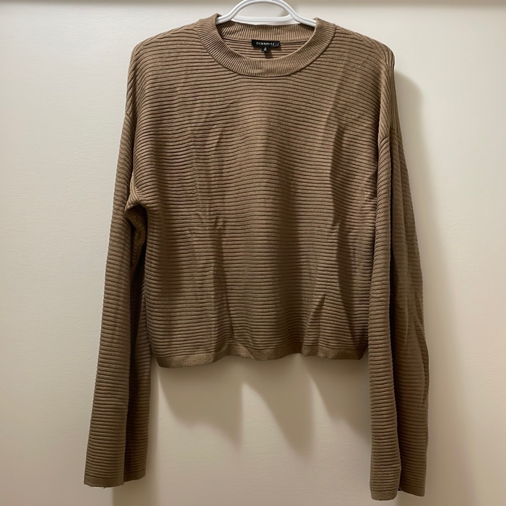 Dynamite bell sleeve sweater